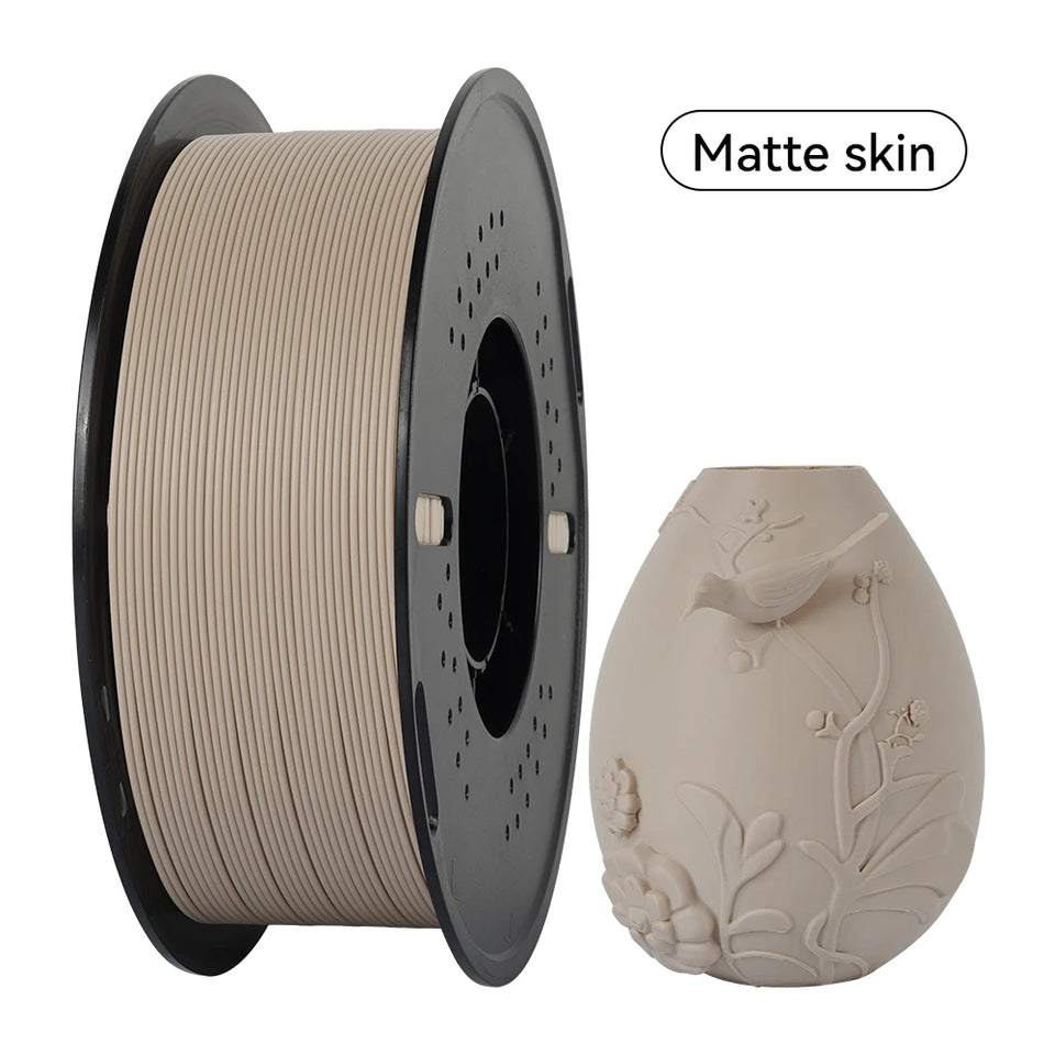 KINGROON 3D Printer Filament PLA Matte Filament 1.75mm 1KG 2KG 3KG High Precision No Bubbles 3D Printer Materials