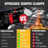 VTOMAN V6 Pro Car Jump Starter Power Bank 2000A Car Battery Charger Auto Emergency Booster Starting Device Jump Starter