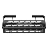 Rustproof Aluminum Bathroom Shelf – No-Drill Over-Tub or Corner Storage for Toiletries & Shower Essentials
