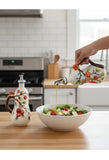 Hand-Painted Ceramic Seasoning Bottle Bird Flower Fruit Soy Sauce Vinegar Oil Bottle Coffee Table Wine Cabinet Decoration