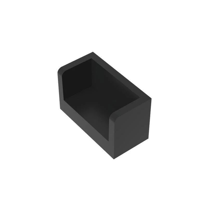 10Pcs 23969 Panel 1X2X1 Rounded Corner 2Sides Building Blocks MOC Accessories Compatible with Brick Children Toys