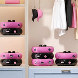 9 Grids Underwear Storage Box Clear Cover Dust-proof Closet Underwear Bin Space Saving Large Capacity Closet Drawer Organizers