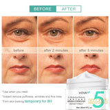 5 Seconds Instant Wrinkle Remover Face Cream Eye Firming Anti Aging Lifting Moisturizing Facial Cream Remove Fineline Skin Care