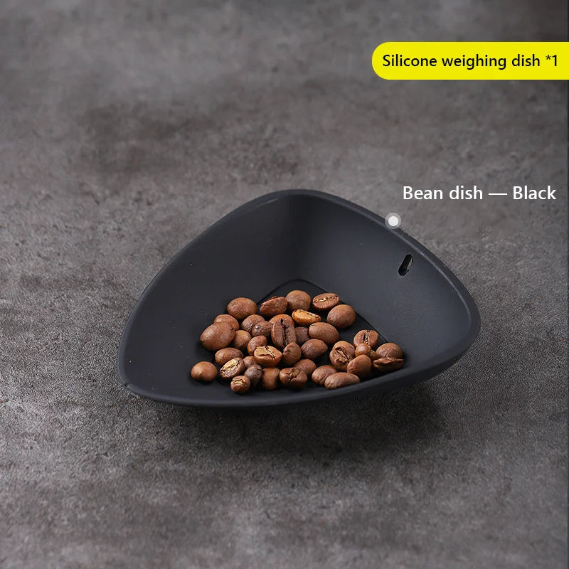 Coffee Bean Weighing Dish Beans Dose Trays Measuring Cup Handheld Coffee Container Spoon Shovel Tea Coffee Trays Precision Grind