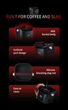 Bincoo 0.8L Coffee Knock Box Espresso Grounds Container Anti Slip Espresso Dump Bin Grind Beveled Barista Goods Cafe Accessories