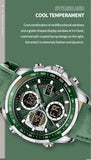 NAVIFORCE Top Military Quartz Watches for Men Luxury Sports Chronograph Watch Waterproof Clock Leather LED Digital WristWatch