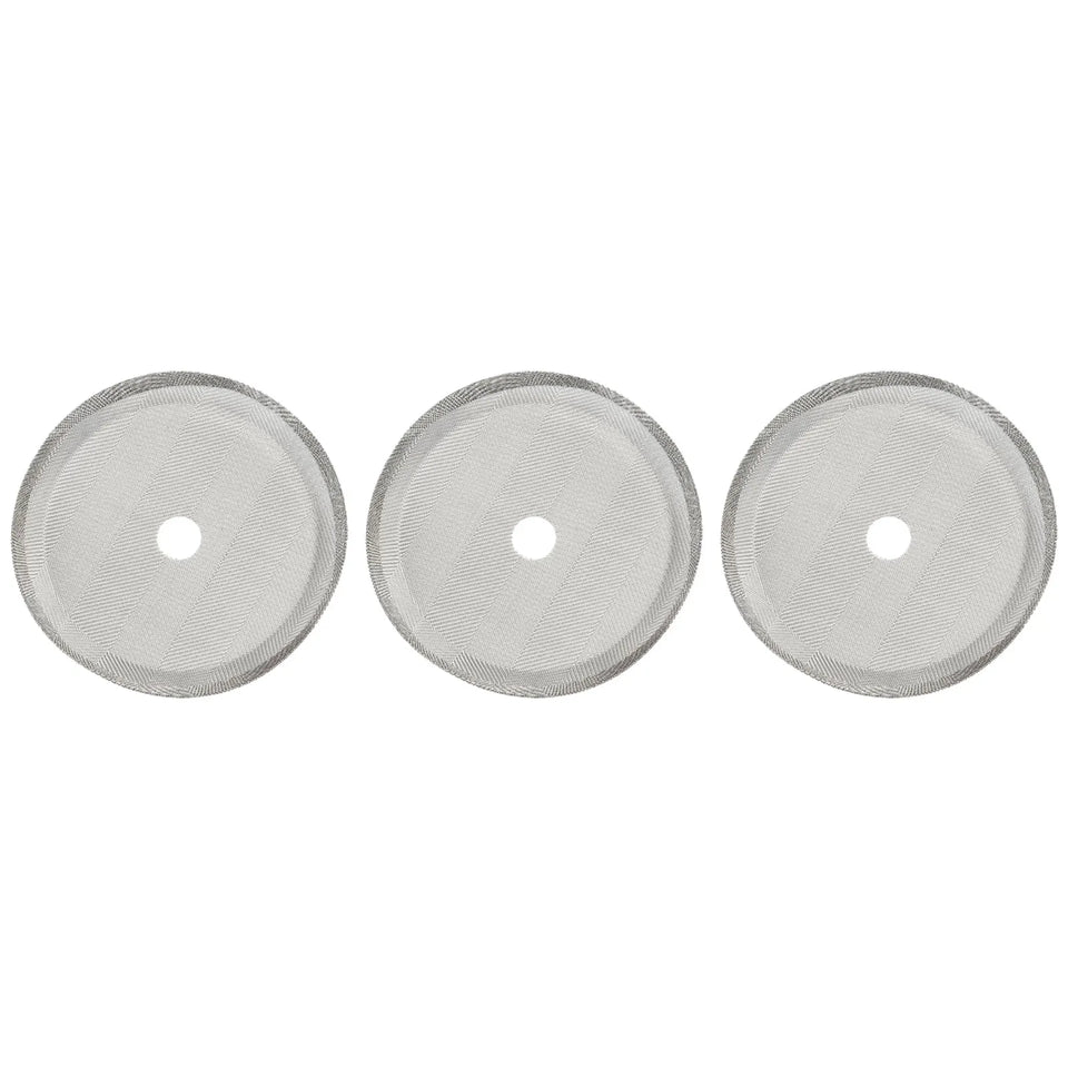 3pcs Reusable Coffee Press Filters Stainless Steel French Press Filters Mesh Filter Replacement Parts 350 800 1000ML