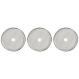 3pcs Reusable Coffee Press Filters Stainless Steel French Press Filters Mesh Filter Replacement Parts 350 800 1000ML