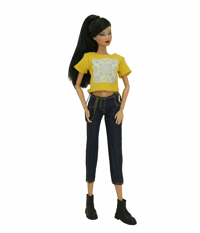 Doll Sportswear Commuting Attire For Babi Doll Clothes Accessories 30 CM Doll Dress,Blyth,Birthday Christmas Gifts