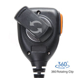 Baofeng BF-780 Dual PTT Remote Shoulder Walkie Talkie Speaker Microphone Mic For UV-5R BF-888S 5RH 21 PRO Quansheng UV-K5 UV-K6