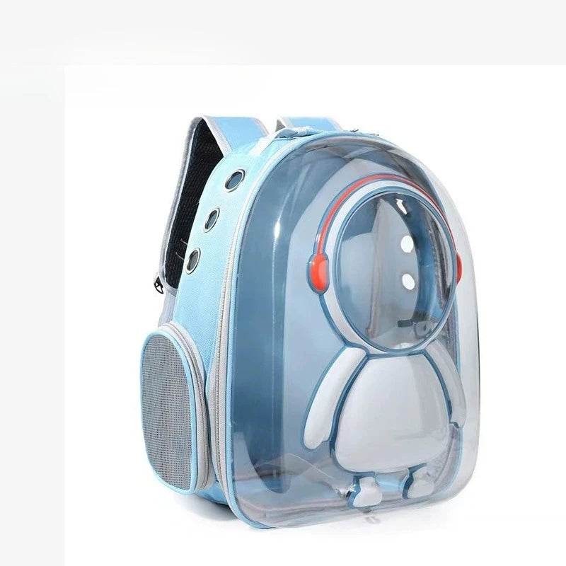 Multiple Breathable Holes for Smooth Breathing Pet Capsule Cat Dog Bag Portable Backpack Breathable Travel Bellows Pet Backpack