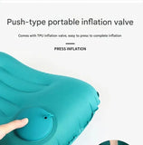 Camping Inflatable Pillow Portable Ultralight Travel Hiking Air Sleeping Pillow for Neck and Lumbar Support