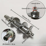 Meat Grinder Pinion Mixer Spare Parts Meat Grinder Knife Stainless Steel Grille for Food Grinder Accessories Kitchen Tool