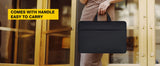 UPERFECT Laptop Sleeve Bag 22inch For Monitor Notebook Tablet With Large Capacity Durable Handle-Waterproof Accessory Storage