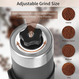 B89B-Manual Coffee Grinders Adjustable Hand Coffee Bean Grinding Machine For Outdoor Travelling Home Office Coffee Grinder