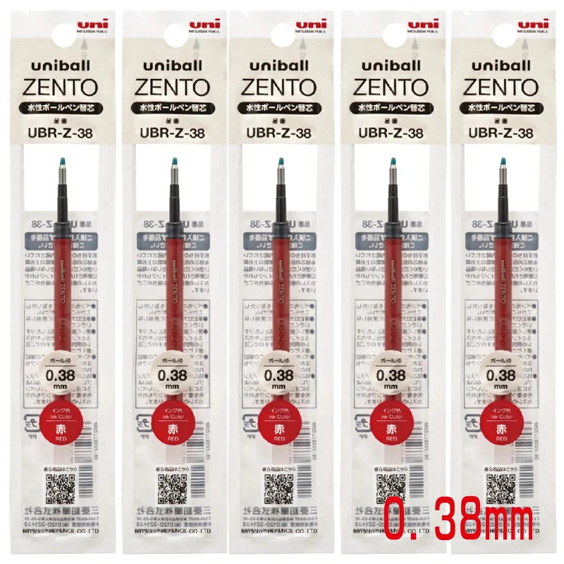 Uni-ball ZENTO Click Gel Pen,0.38/0.5/0.7mm Various Colors Water-based pen With Ergonomic Grip Smooth Writing for School&Office