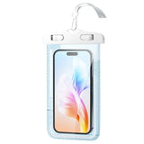 New IPX8 Waterproof Phone Pouch Transparent Touchable Floating Phone Waterproof Bag for Beach Underwater Photography Phone Cover