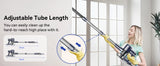 INSE I8 Corded Vacuum Cleaner Free-Stand Stick Vacuum 25KPa 600W Powerful 6 in1 Lightweight Handheld Cleaner for Carpet Pet Hair