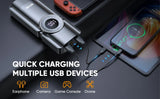 Buture 4 In 1 Jump Starter 150PSI Pump Air Compressor 20000mAh Power Bank 2500A Starting Device 15V Digital Tire Inflator