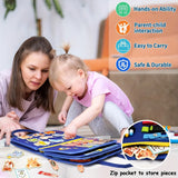 Busy Board Toys for Toddler, Preschool Educational Toy for Learning Fine Motor Skills, Ideal Christmas Birthday Gifts