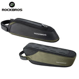ROCKBROS Bicycle Bag Portable Cycling Top Tube Bag Nylon MTB Road Phone Tool Bag Reflective Ultralight Bicycle Pannier Pocket