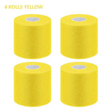 4/6 Pieces Foam Underwrap Sports Tape Pre Wrap Athletic Tape  Bandage for Ankles Wrists Hands Knees