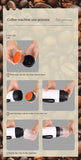 Portable Fully Automatic Espresso Capsule Coffee Machine For Large and Small Capsules Of Coffee Powder Electric Coffee Machine