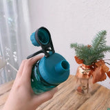 Fashion Drinking Water Bottle 600/800/1000ML Plastic Tea Coffee Cup Large Capacity Water Cup Outdoors