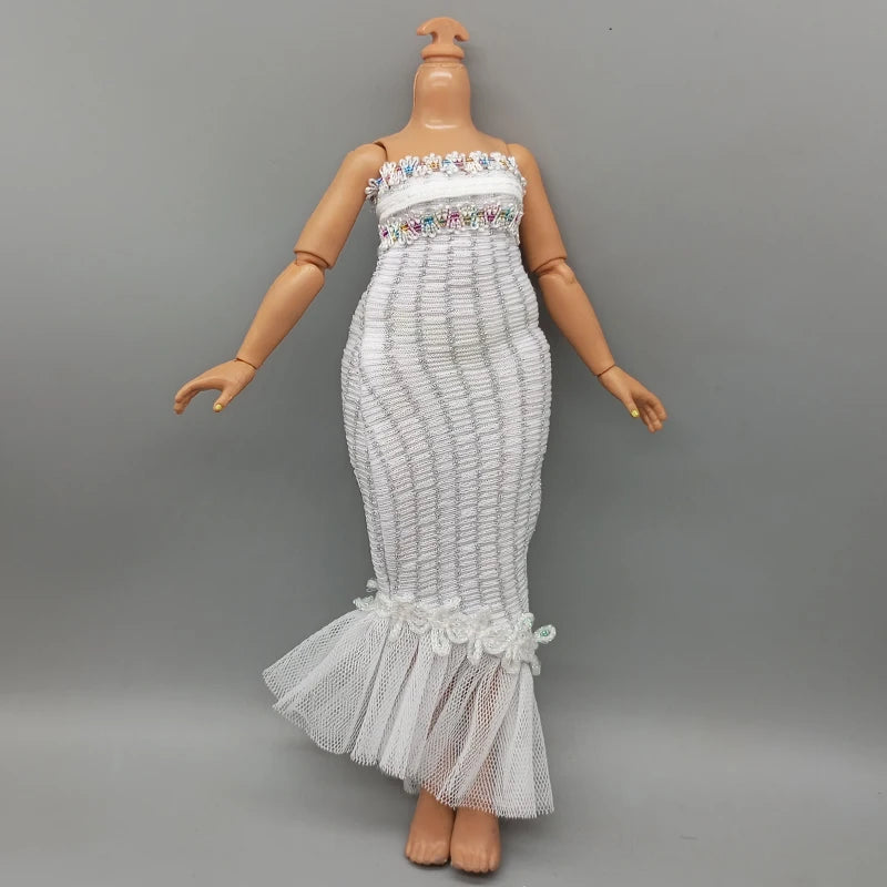 Kids Fancy 28CM 11In High School Doll Clothes Accessories DIY Clothing Trousers Yoga Set For Dolls Girls Birthday Gift