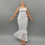 Kids Fancy 28CM 11In High School Doll Clothes Accessories DIY Clothing Trousers Yoga Set For Dolls Girls Birthday Gift