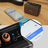 Aroma AG-04 Guitar Amp, Rechargeable Wireless Mini Electric Guitar Amplifier,Portable Amp with Clean and Overdrive Effects