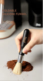 Vintage Coffee Brush Grinder Cleaning Tool Retro Barista Espresso Machine Cleaner Solid Wood Brush Coffee Machine Accessories