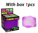 ### Nee Doh Nice Cube Super Solid Squishy Stress Relief Toy Soft Squeeze Fidget Toy for Office Anxiety Relief Kids Adults Gifts