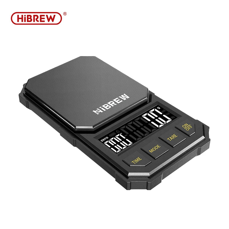 HiBREW 3000g/0.1g Digital Coffee Bean Electronic Scale with Auto Timer LED Screen High Precision Pour Over Coffee Easy to Carry