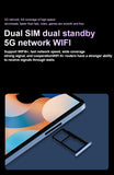2025 New Original Global Edition Tablet Android 14 Pad 15 Pro 22GB+2TB Snapdragon 8 Gen3 Tablet 5G Dual Sim Card Hd Full Screen