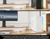 WJCOOLMAN Craftsman Series Small Chassis Home-Type Desktop Computer Supports M-ATX Motherboard - Compact Gaming PC Build