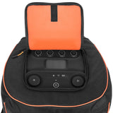 Dust Case Waterproof Speaker Case Slip Sleeve Nylon Fabric Multifunction Bag with Side Storage Pocket for JBL Partybox
