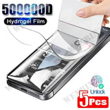 5Pcs Hydrogel Film For Nothing Phone 3a 2a Pro 1 Full Cover Screen Protector For Nothing CMF Phone 2 Pro 1