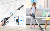 INSE N5T Cordless Vacuum Cleaner Original Accessories for N5T Vac Cleaner Battery HEPA Floor Brush Host Header Replacement Parts