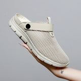 Summer Sandals for Women Breathable Beach Sandals Slippers Fashion Garden Clog Aqua Shoes Trekking Wading Shoes Plus Size 35-44
