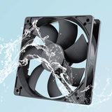 Gdstime DC 12V Waterproof Industrial Ultrasonic Humidifier Refrigeration Cooler 60mm/80mm/120mm Outdoor Water Proof Cooling Fan