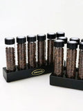 Coffee Beans Storage Container Tube Display Rack One-Way Exhaust Valve Single Dose Tea Bottle Glass With Funnel Barista Tools