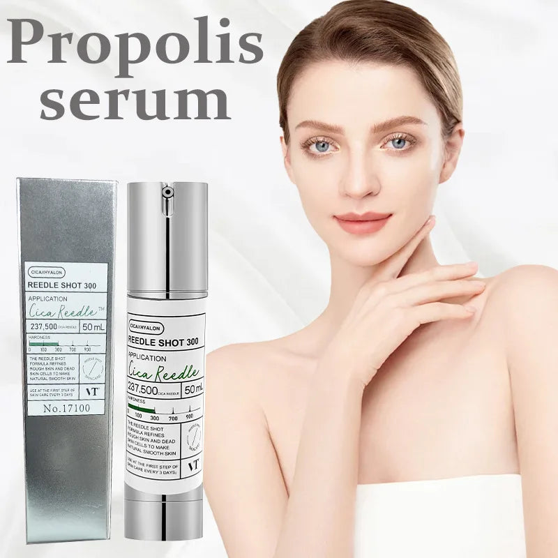 Korean Propolis Essence Facial Repair Brightening Microneedle 300/100 Essence Moisturizing Anti-Aging Fade Dark Spots Skin Care