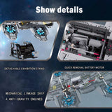 New 3385pcs Technical MOC Idea The SHIELD Helicarrier Building Blocks Bricks Model Assembling Toys for Boys Birthday Gift Set