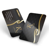 Custom PVC Business Cards Personalized Waterproof Plastic Cards Rounded Corners Glossy/Matte/Frosted Free Design