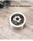 HAVMORE Upgrade Manual Coffee Grinder CNC Professional Stainless Steel Diamond Adjustable Manual Burr Coffee Bean Grinding