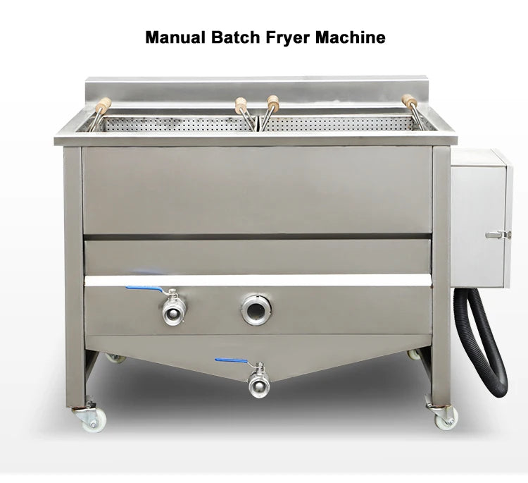 Commercial Use Food Grade Stainless Steel  French Fries Fryer for Small Business