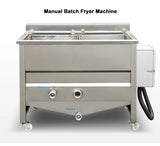Commercial Use Food Grade Stainless Steel  French Fries Fryer for Small Business