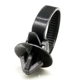 25pcs Self-Locking Nylon Cable Ties Car Hose Fastening Zip Strap Nylon Tie Wrap Cable Fixed Fastener Clips for Automotive