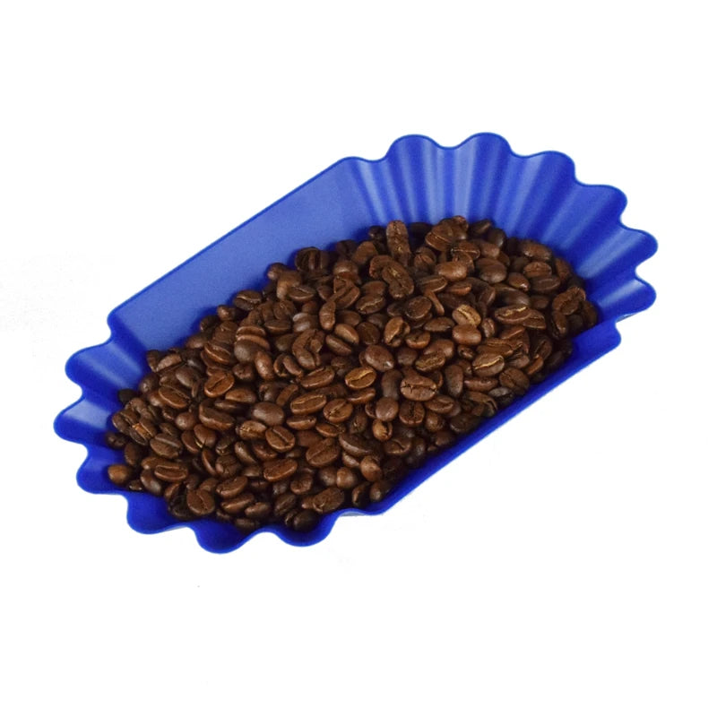 Coffee Bean Scoop Cupping Tray Coffee Bean Sample Display Tray for Weighing and Filling Coffee Beans